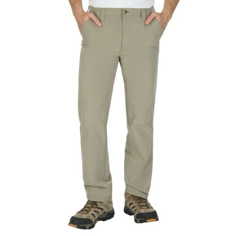 Coleman Men's Elastic Waistband Regular Fit Hybrid Hiking Pant 34-32